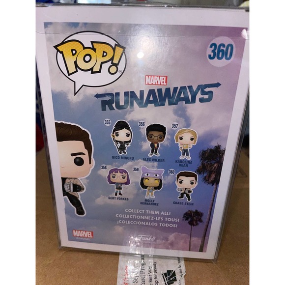 Funko Pop! Marvel: Runaways - Chase Stein - Picture 6 of 7